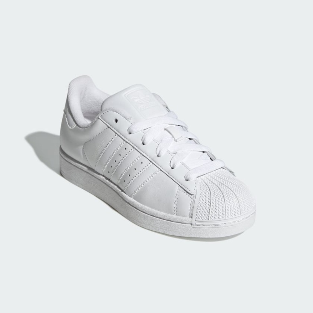 Adidas All-White Superstar Sneakers